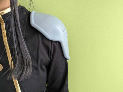 Kaiju No 8 Formal Uniform Shoulderplate 3D 打印模型