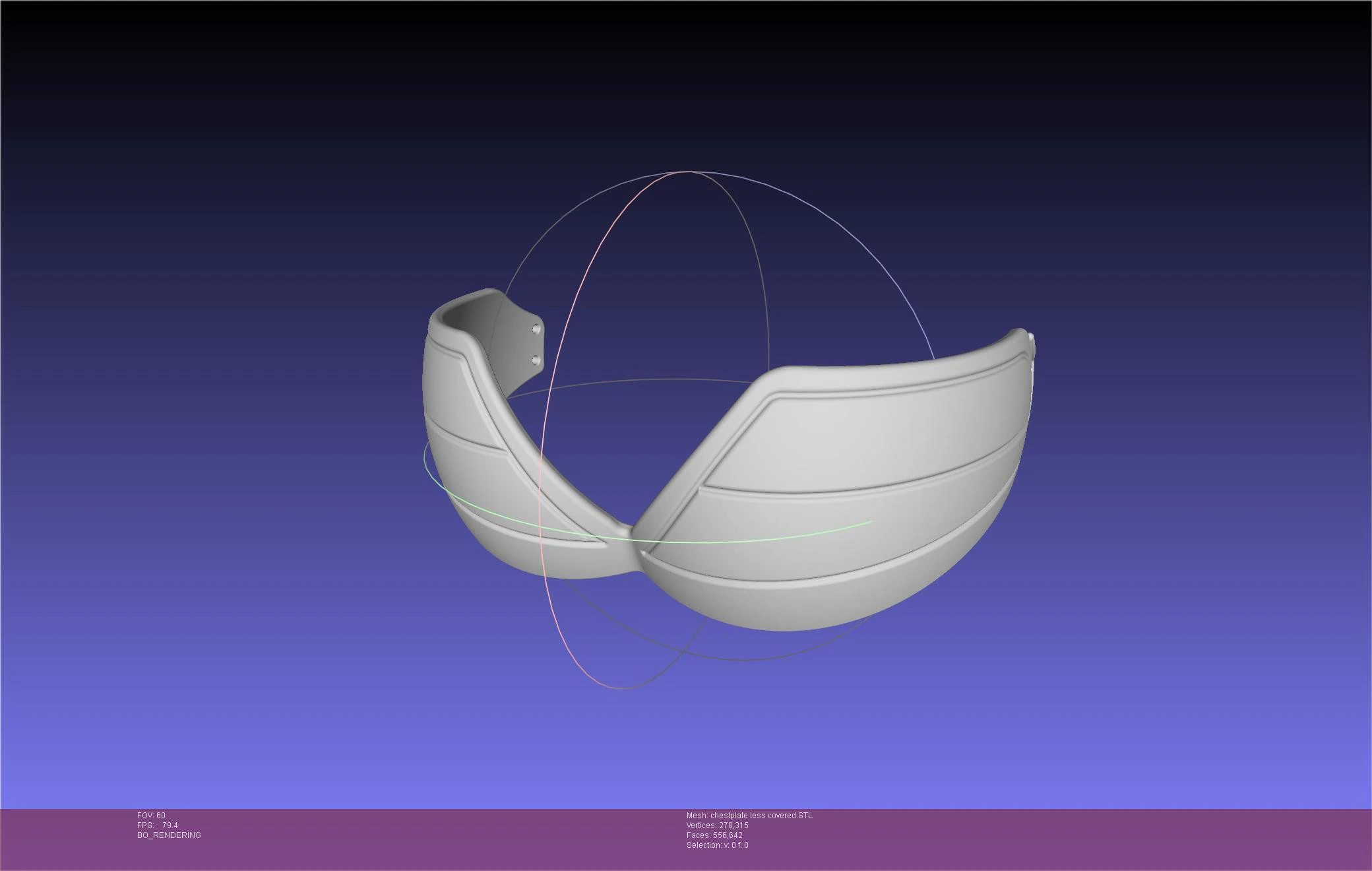 Darth Talon Chestplate and Buckle 3D Print Model .c4d .max .obj .3ds .fbx .stl .blend