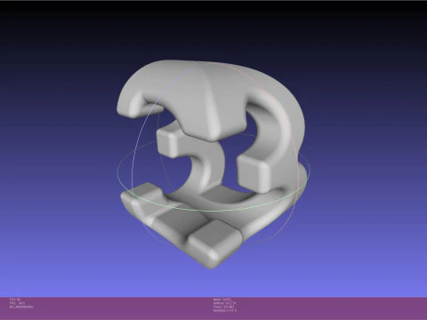 Impresi&oacute;n de prueba de rompecabezas de perspectiva 3D Modelo de impresión 3D