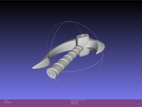 Solo Leveling Cha Hae-In Sword Anime Version 3D Print Model