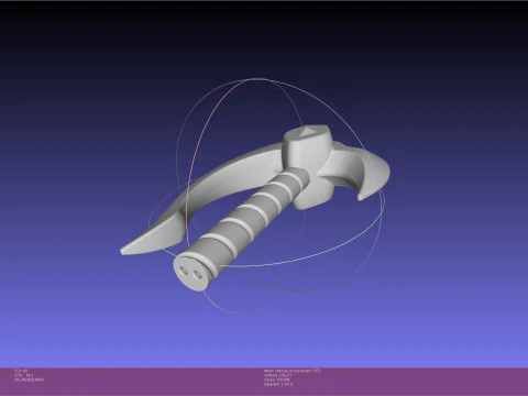 Solo Leveling Cha Hae-In Sword Anime Version 3D Print Model