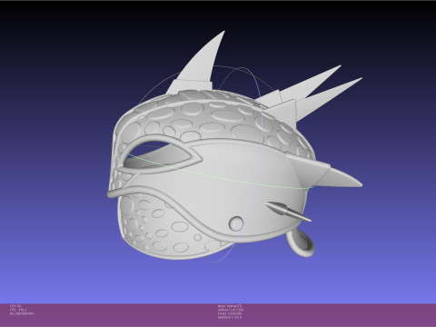 How To Train Your Dragon Astrid Dragon Scale Armor Helmet 3D 打印模型