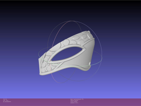 How To Train Your Dragon Astrid Dragon Scale Armor Helmet 3D 打印模型