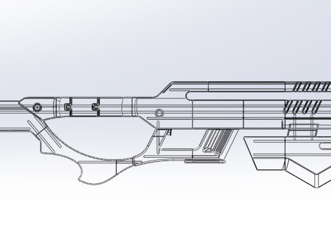 Kaiju No 8 Gen Sword 3D Print Model