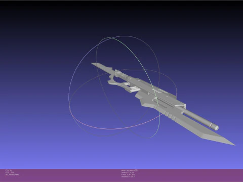 Kaiju No 8 Gen Sword 3D Print Model