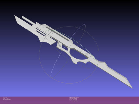 Kaiju No 8 Gen Sword 3D Print Model