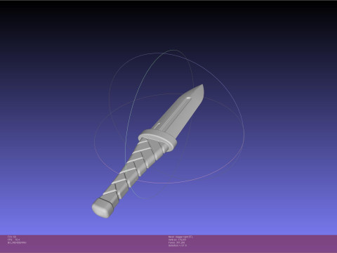 Vinland Saga Thorfinn Daggers 3D प्रिंट मॉडल