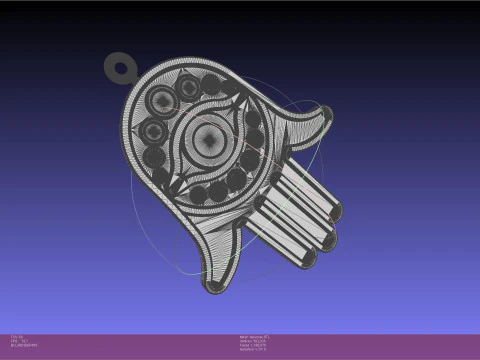 Gachiakuta Gris Talisman 3D Print Model