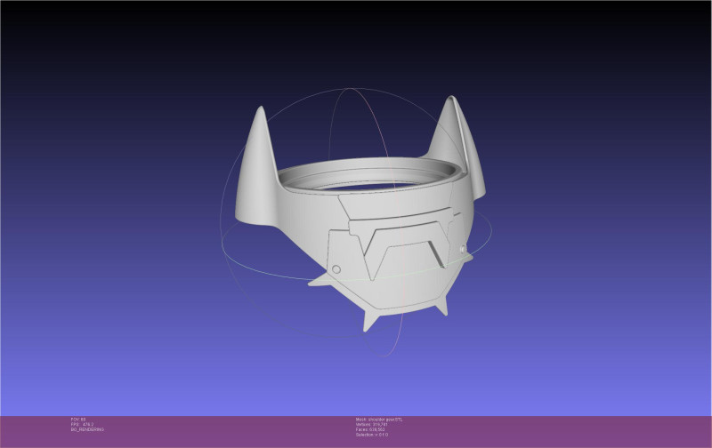 Naramienniki popleczników Doktora Stone'a Xeno Model do druku 3D .c4d .max .obj .3ds .fbx .stl .blend 