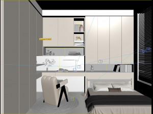 of interior study Model 3D