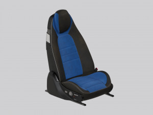 Sports Car Seat Seat Car Driver Seat 3D Модель
