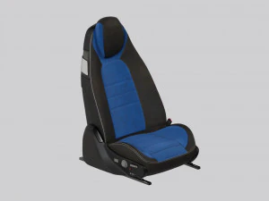 Sports Car Seat Seat Car Driver Seat 3D Model