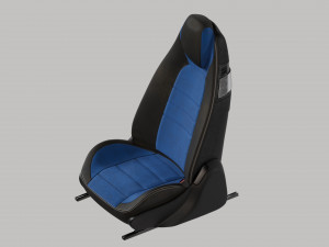 Sports Car Seat Seat Car Driver Seat 3D Model