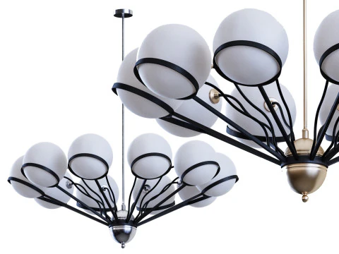 Chandelier By Stillux 3D Model