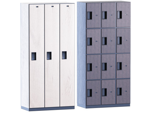 A set of gym racks 01 3D 모델