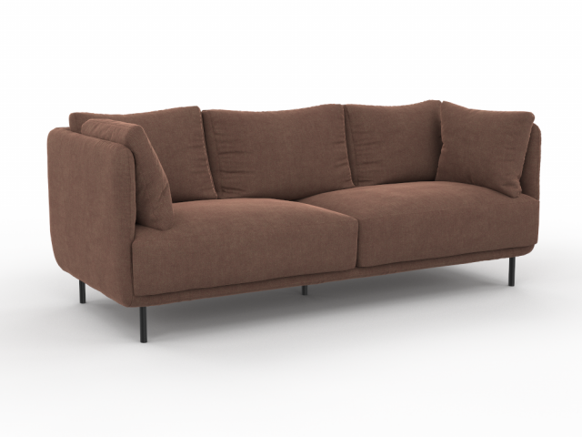 Sofa Model 3D .c4d .max .obj .3ds .fbx .stl .blend 