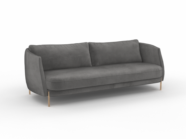 Sofa 3D Модель .c4d .max .obj .3ds .fbx .stl .blend 