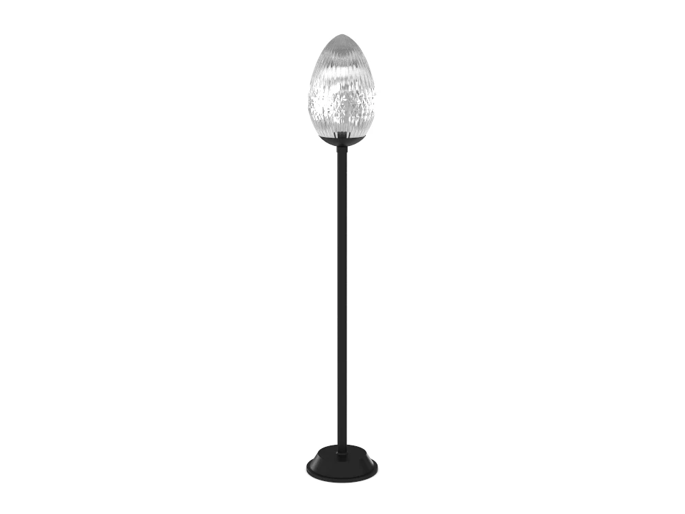 Floor lamp 3D Model .c4d .max .obj .3ds .fbx .stl .blend 
