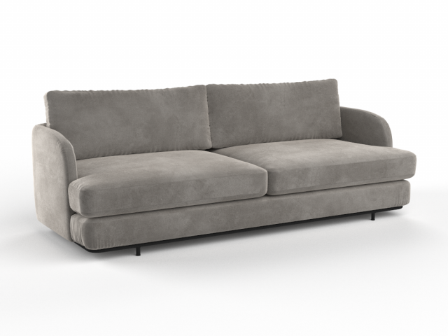 Sofa 3D Model .c4d .max .obj .3ds .fbx .stl .blend 