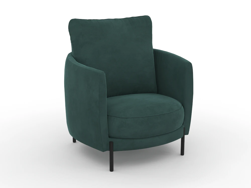 Armchair 3D Model .c4d .max .obj .3ds .fbx .stl .blend