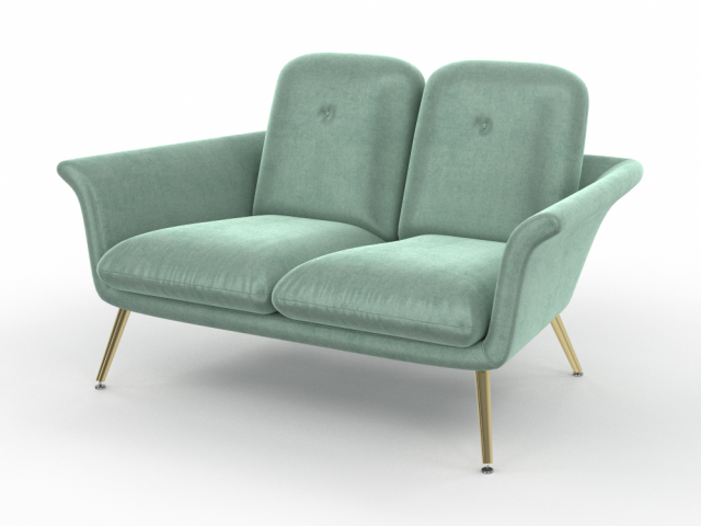 Sofa 3D 模型 .c4d .max .obj .3ds .fbx .stl .blend 