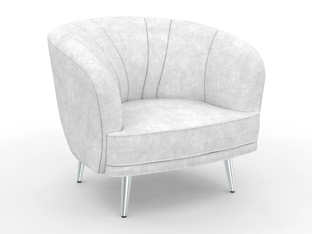 Armchair 3D Model .c4d .max .obj .3ds .fbx .stl .blend 