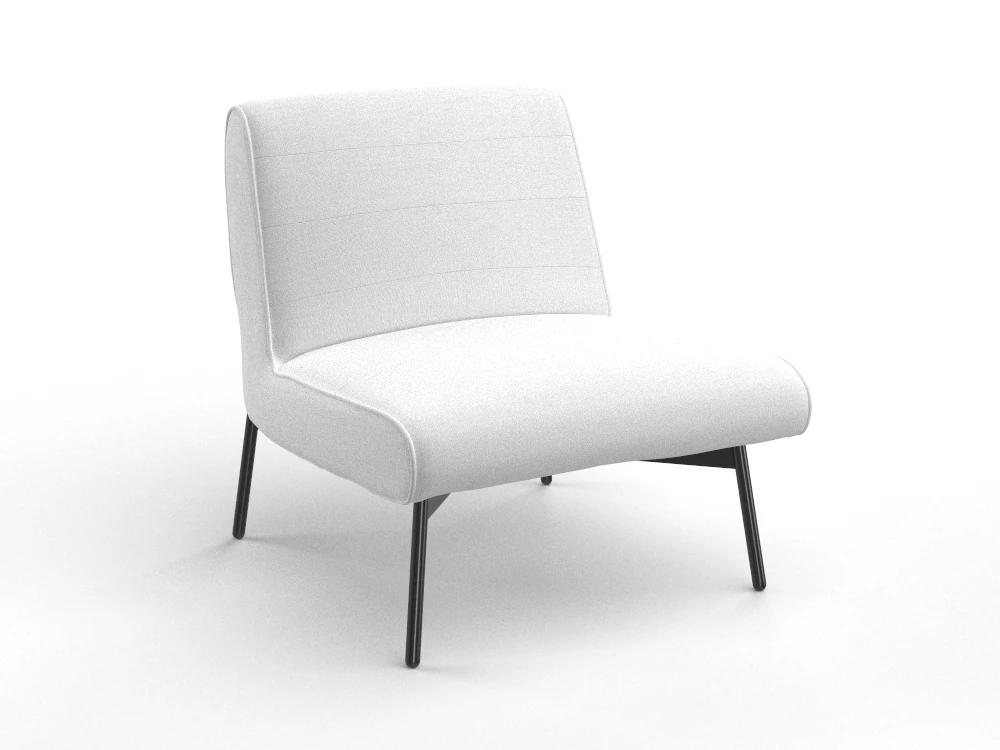 Armchair 3D Model .c4d .max .obj .3ds .fbx .stl .blend 