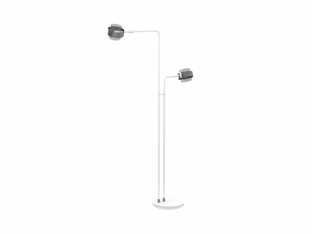 Floor lamp 3D Model .c4d .max .obj .3ds .fbx .stl .blend 