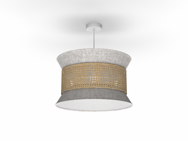 PENDANT LAMP MULTICOLOR 3D Model .c4d .max .obj .3ds .fbx .stl .blend 