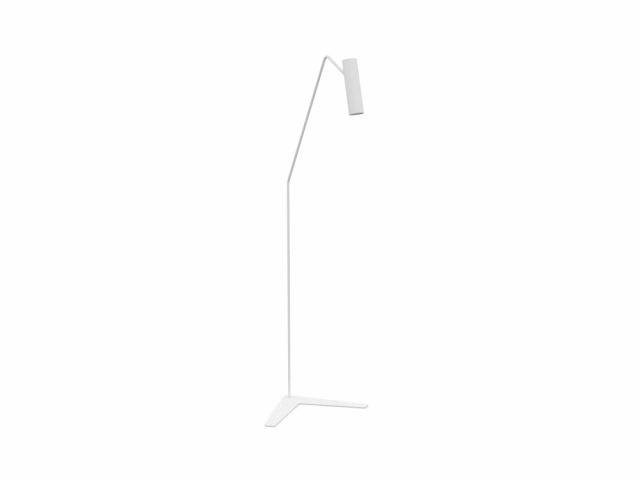 FLOOR LAMP WHITE 3Dモデル .c4d .max .obj .3ds .fbx .stl .blend 