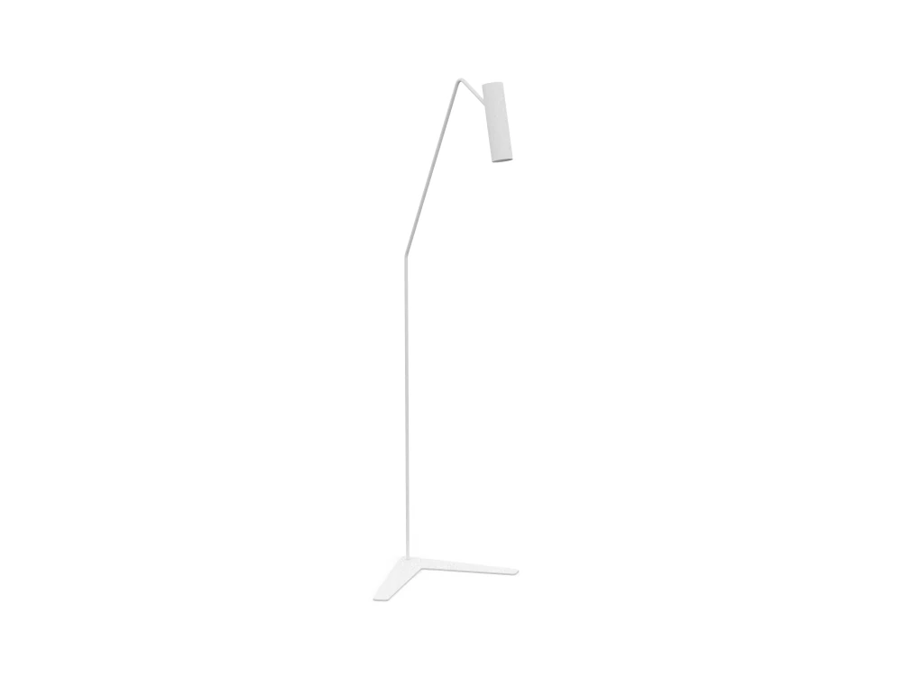 FLOOR LAMP WHITE 3D Model .c4d .max .obj .3ds .fbx .stl .blend