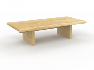 COFFEE TABLE NATURAL 3Dモデル