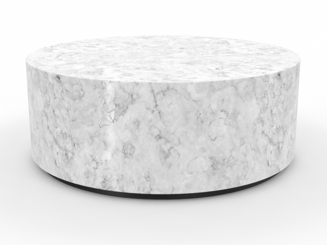 COFFEE TABLE GRAY H2000183 Model 3D .c4d .max .obj .3ds .fbx .stl .blend 