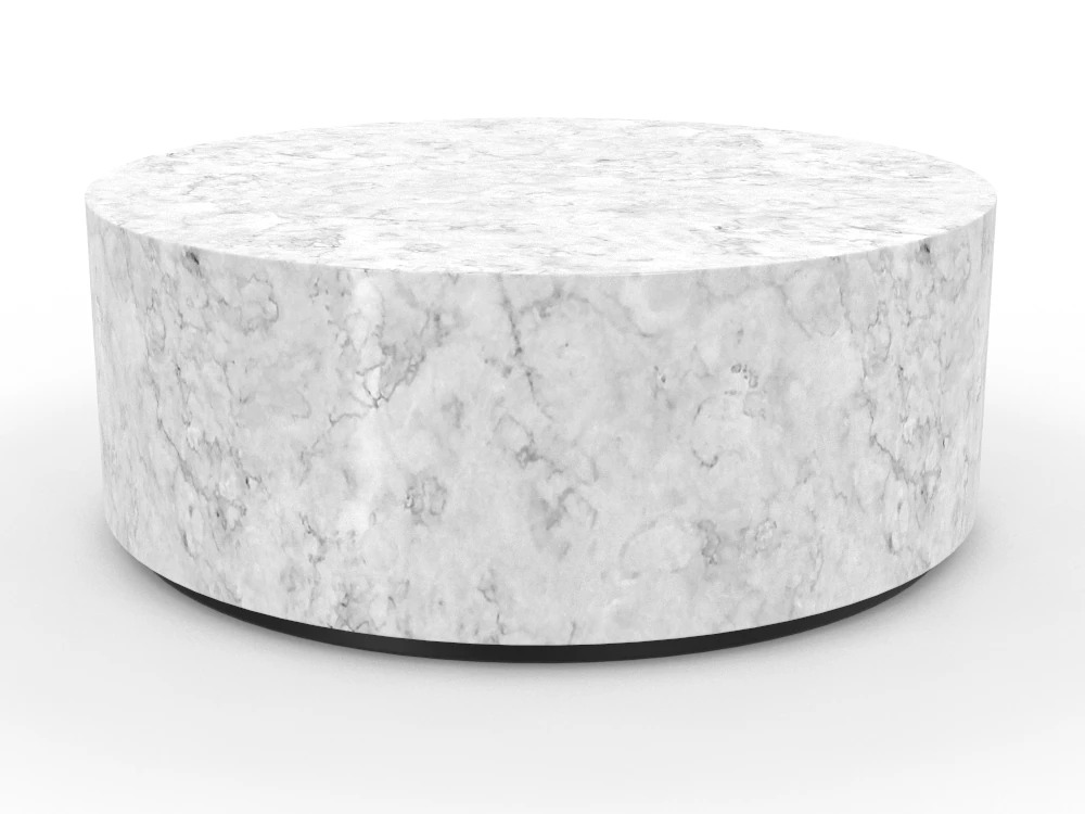 COFFEE TABLE GRAY H2000183 3D Model .c4d .max .obj .3ds .fbx .stl .blend 