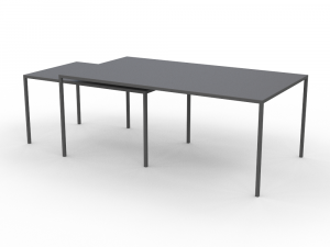 COFFEE TABLE BLACK H2000184 3D Model