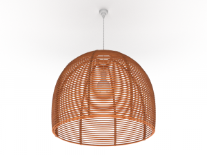PENDANT LAMP NATURAL H2000249 3Dモデル