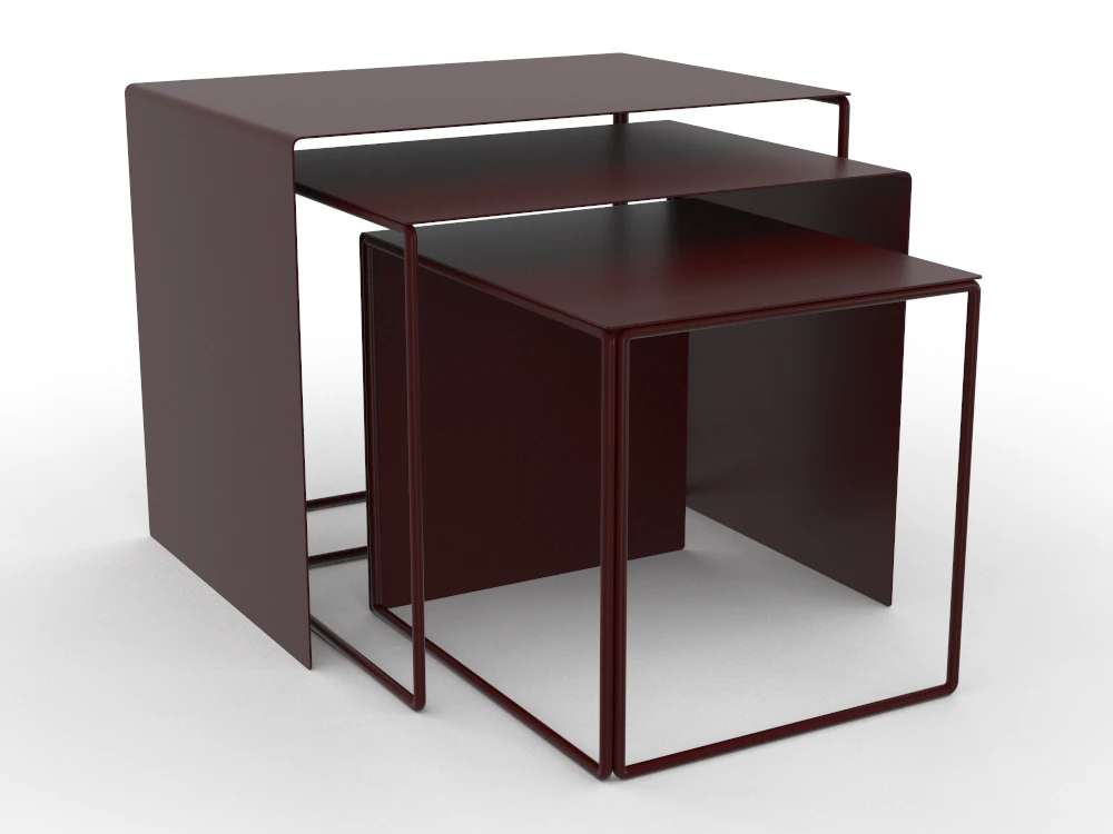 Coffee table 3D Model .c4d .max .obj .3ds .fbx .stl .blend 