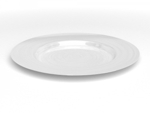 Ceramic plate 3D Model