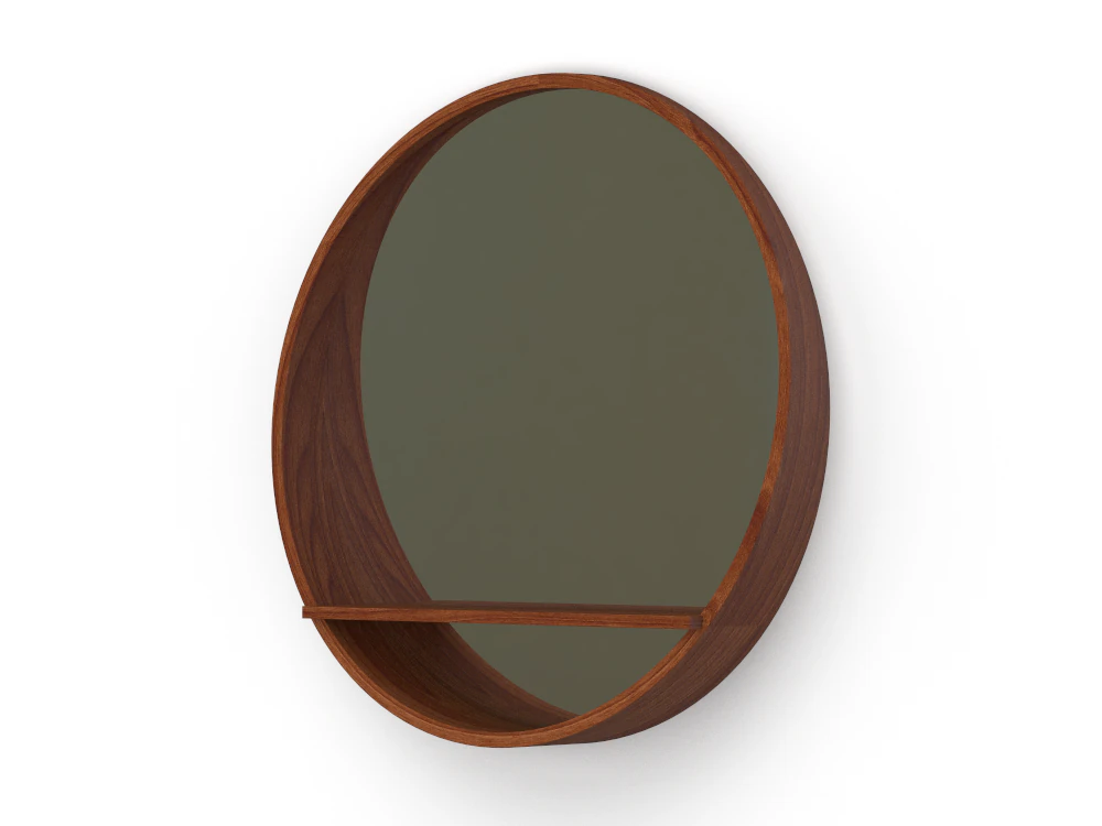 MIRROR BROWN H2000262 3D Model .c4d .max .obj .3ds .fbx .stl .blend