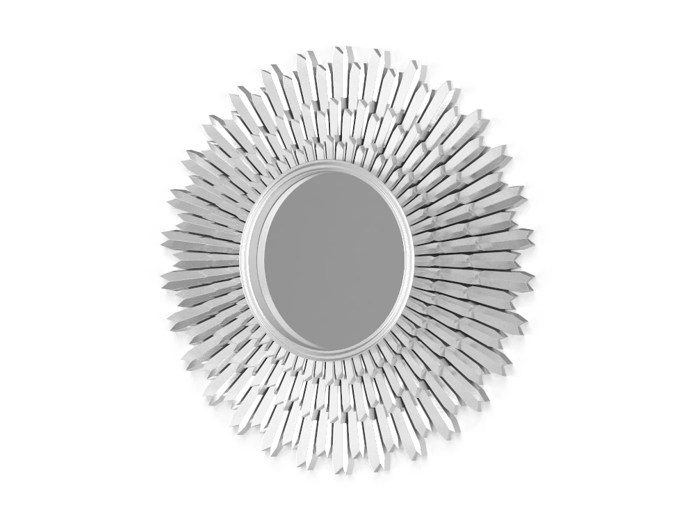 MIRROR GREY H2000264 3D Model .c4d .max .obj .3ds .fbx .stl .blend 