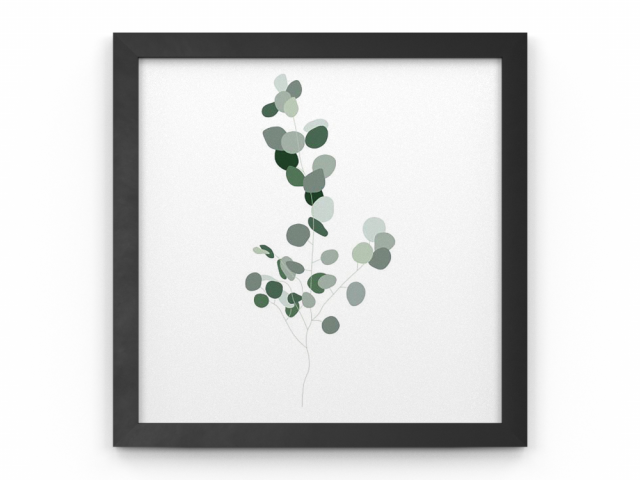 WALL FRAME BLACK H2000266 3D मॉडल .c4d .max .obj .3ds .fbx .stl .blend