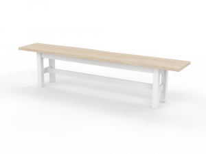 BENCH OAK H2000270 3D 3D Модель