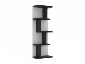 H2000275 BOOKCASE BLACK Model 3D