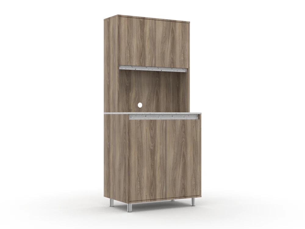 H2000282 CABINET NATURAL 3D Model .c4d .max .obj .3ds .fbx .stl .blend 