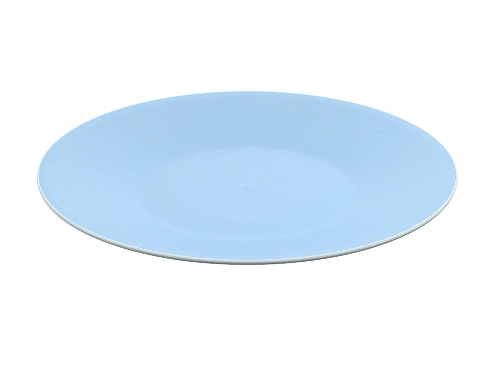H2000283 PLATE BLUE 3D Model .c4d .max .obj .3ds .fbx .stl .blend 