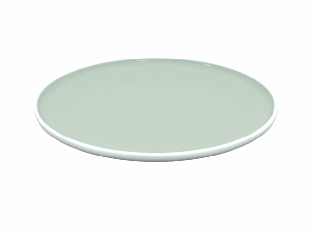 H2000284 PLATE GREEN 3D 모델 .c4d .max .obj .3ds .fbx .stl .blend 