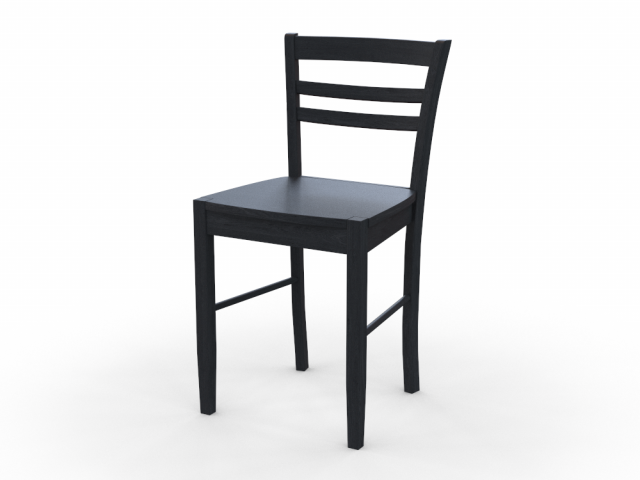 Chair 3D Модель .c4d .max .obj .3ds .fbx .stl .blend 
