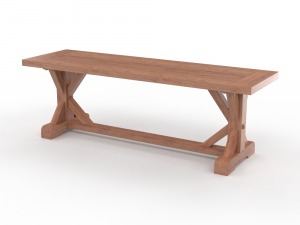 Wood table 3D Модель