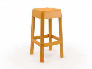 Bar chair 3D-Modell