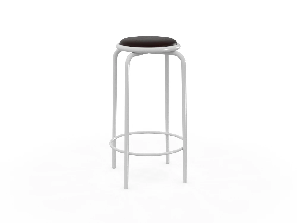 Bar chair 3D Model .c4d .max .obj .3ds .fbx .stl .blend